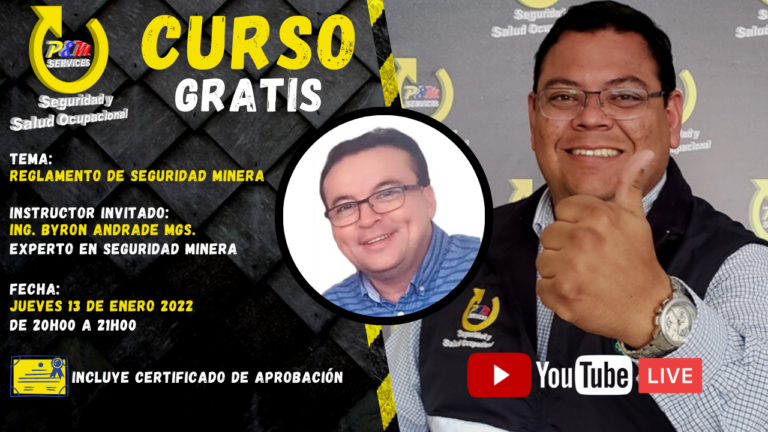 CURSO DE REGLAMENTO DE SEGURIDAD MINERA
