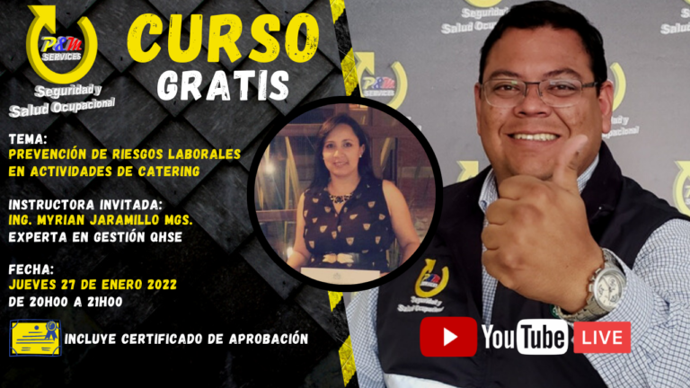 CURSO DE PREVENCIÓN DE RIESGOS LABORALES EN ACTIVIDADES DE CATERING