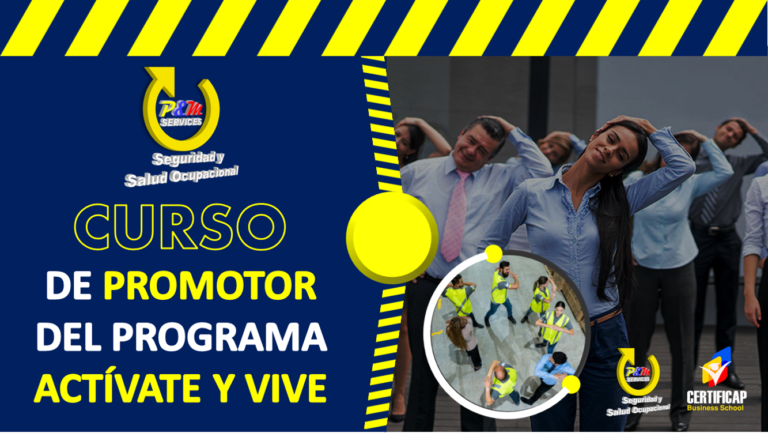 CURSO DE PROMOTOR DEL PROGRAMA ACTÍVATE Y VIVE