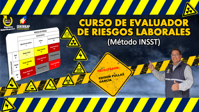 EVALUADOR DE RIESGOS LABORALES – Método INSST