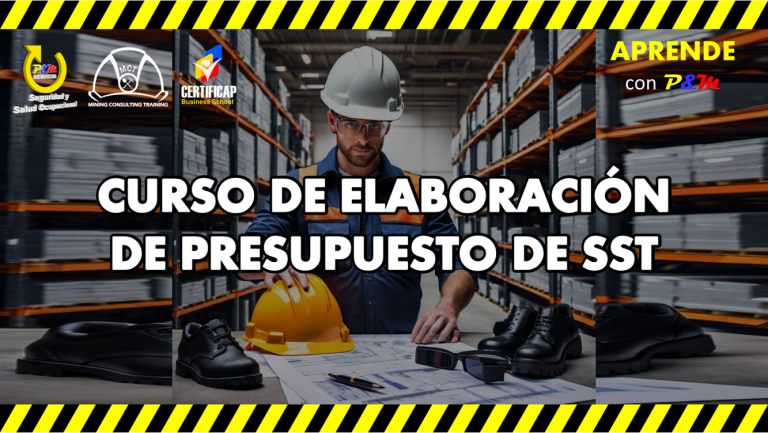 CURSO ELABORACIÓN DE PRESUPUESTO SST