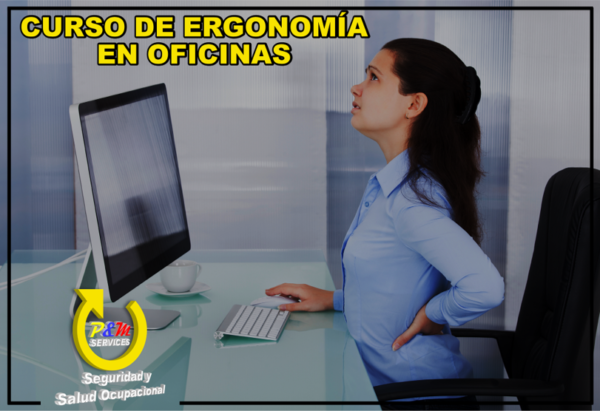 CURSO DE ERGONOMÍA EN OFICINAS