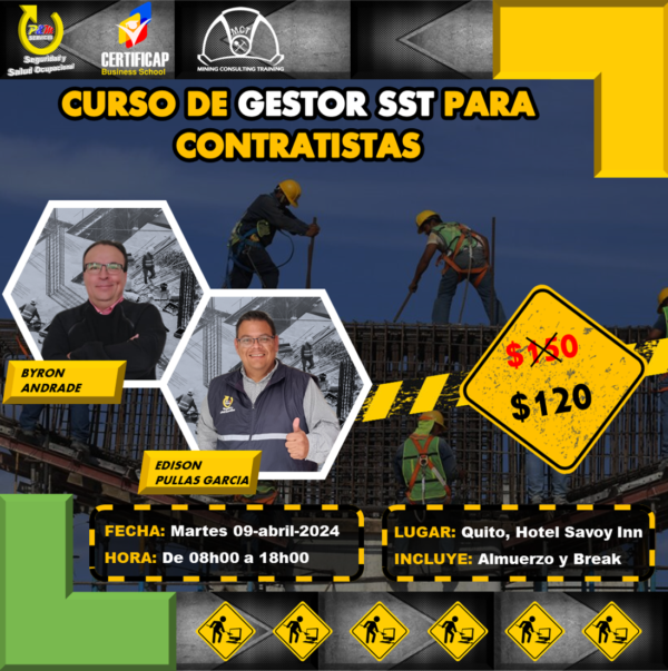 CURSO GESTOR SST PARA CONTRATISTAS