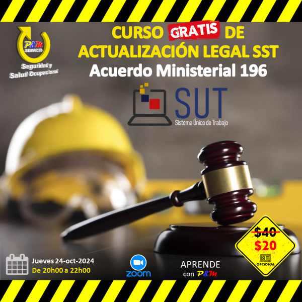 ACTUALIZACIÓN LEGAL SST - Acuerdo Ministerial 196