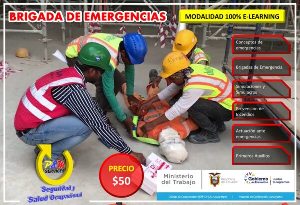 CURSO DE BRIGADAS DE EMERGENCIAS