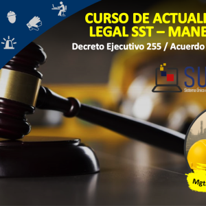 CURSO DE LEGISLACIÓN SST Y MANEJO SUT