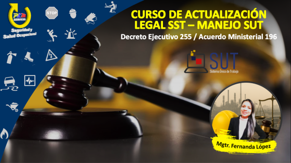 CURSO DE LEGISLACIÓN SST Y MANEJO SUT